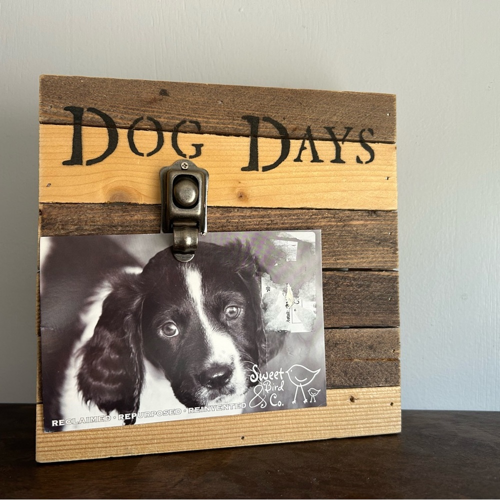 Dog Days Photo Frame - by sweet‎ bird & co